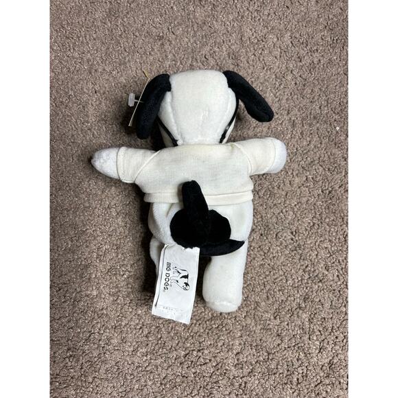 NWT Big Dogs Sportswear Bad Dog Bean Doggie St. Bernard Plush Advertisement - Picture 4 of 6